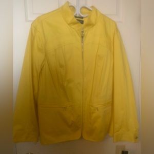 Jones New York. Size 3x Yellow NWT